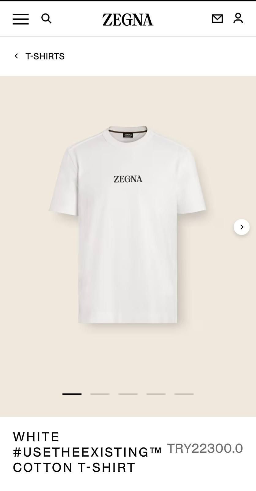 Zegna Tshirt - Image 11