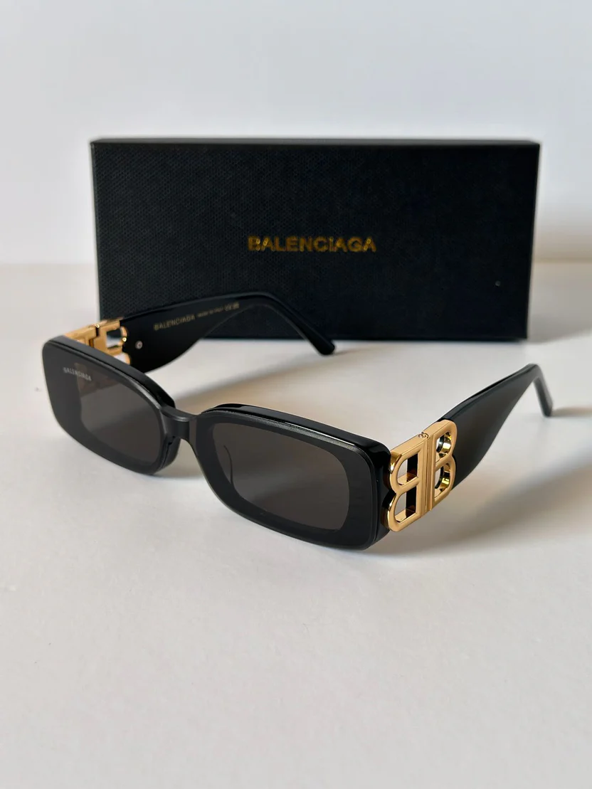 BALENCIAGA Dynasty Rectangle Sunglasses - Image 2