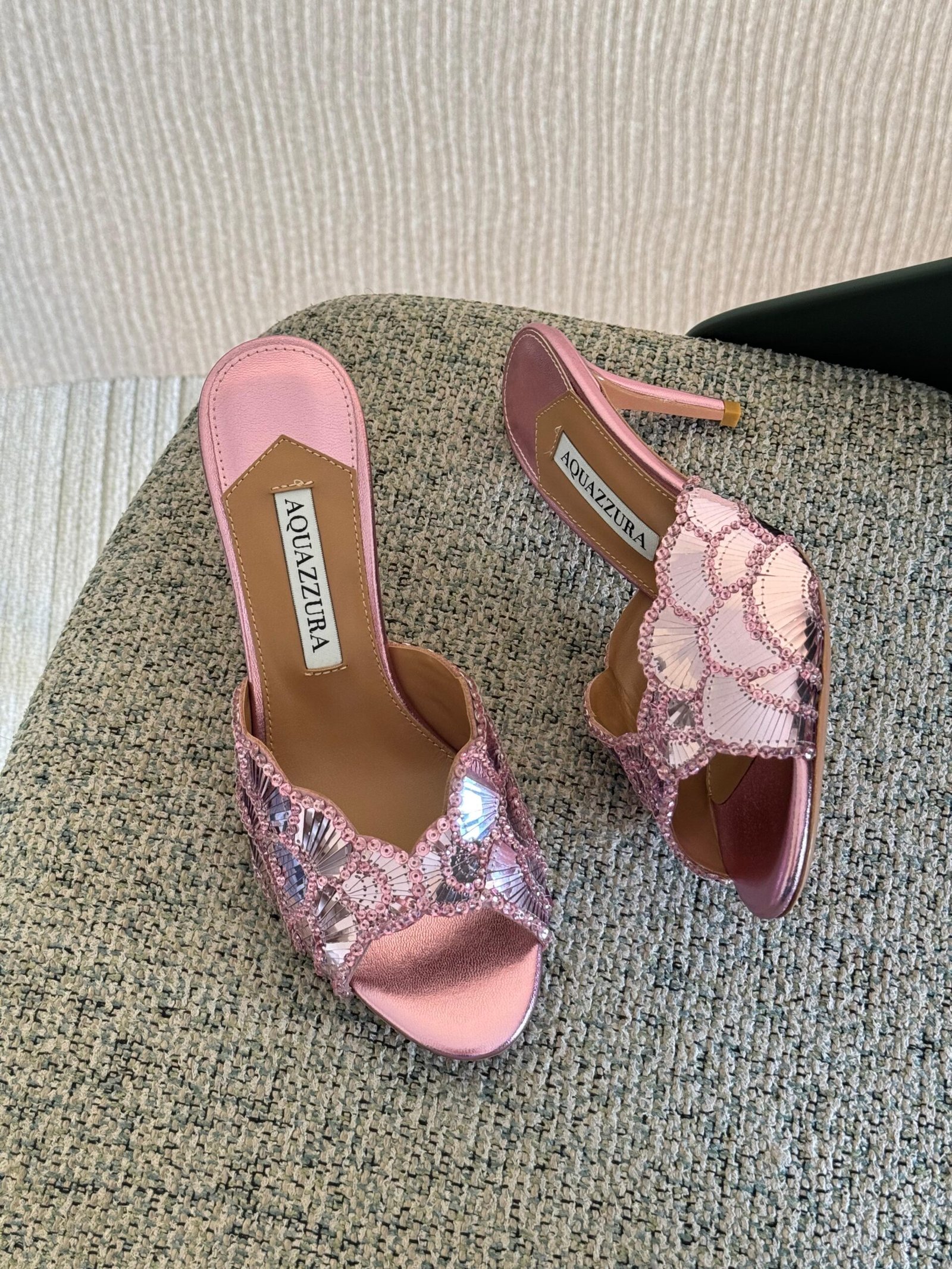 Aquazzura Ce Soir 105 Sandals - Image 4