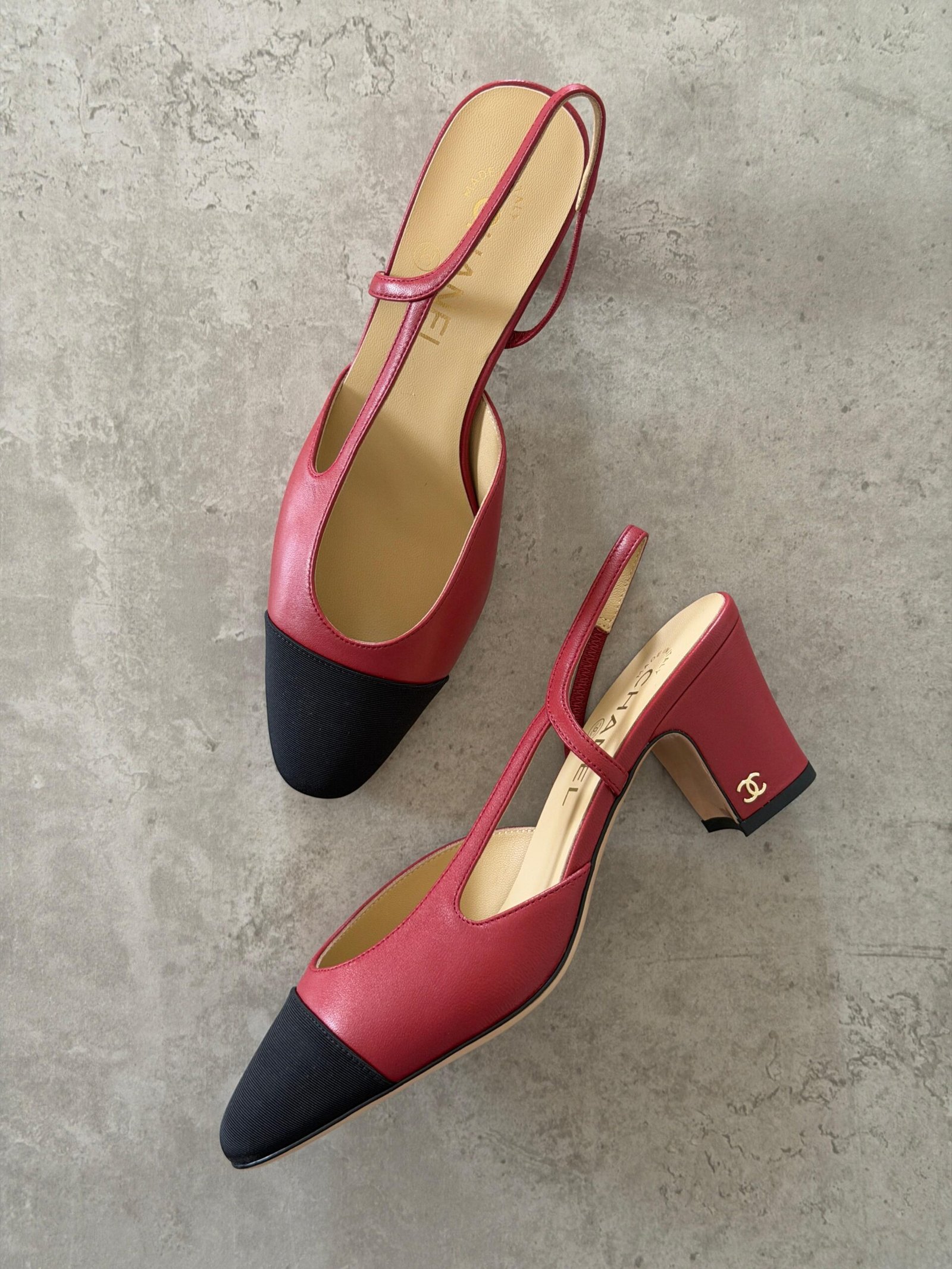 Chanel Heeled Slingbacks