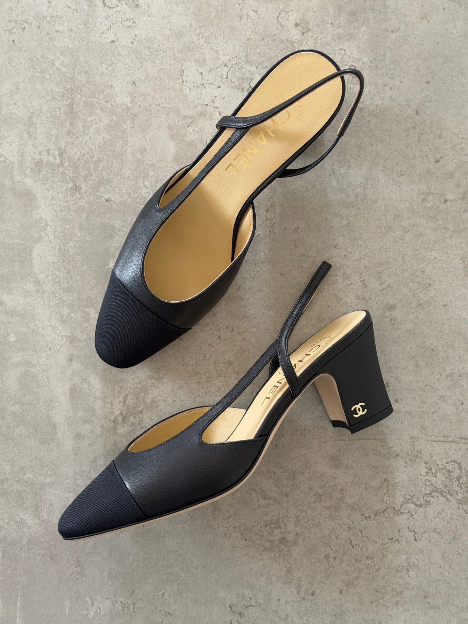 Chanel Heeled Slingbacks - Image 3