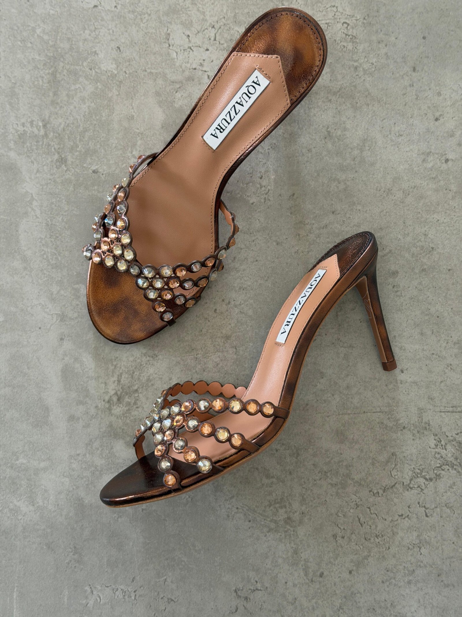 Aquazzura Tequila 75 Sandals - Image 8