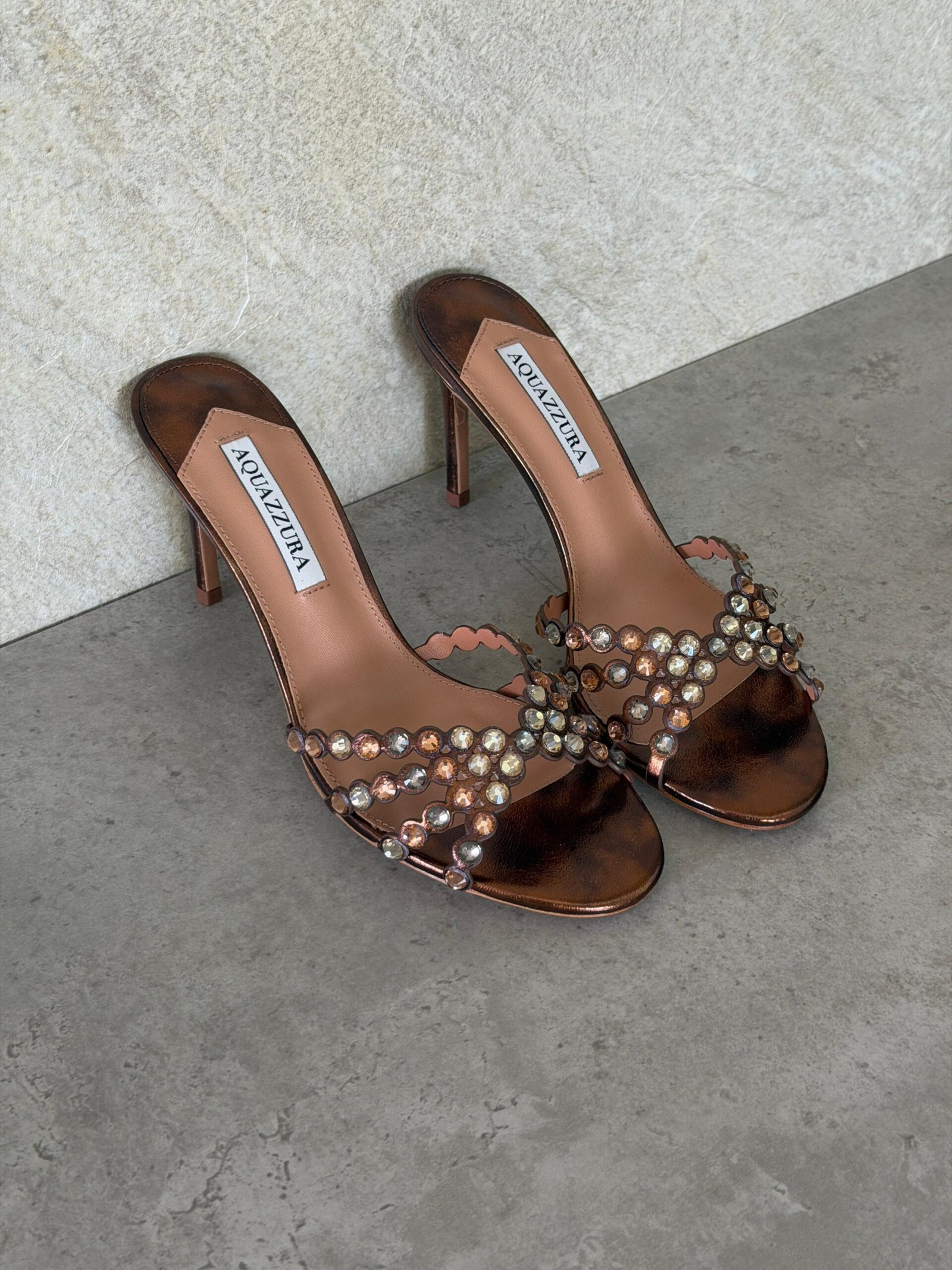 Aquazzura Tequila 75 Sandals - Image 7