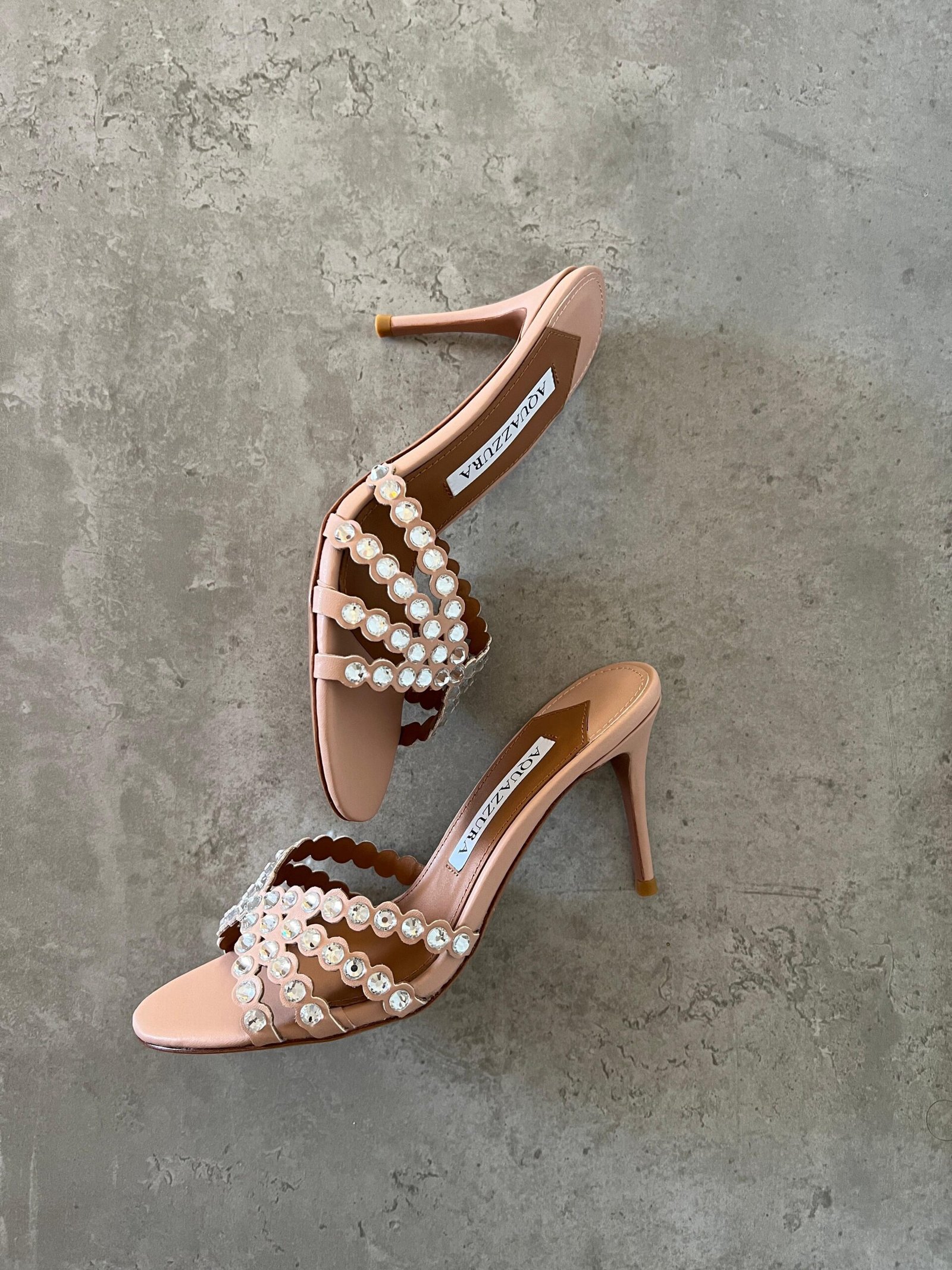 Aquazzura Embellished Tequila Mules 75 - Image 15
