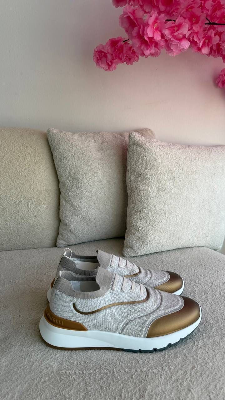 Brunello Cucinelli techno cotton knit runners - Image 3