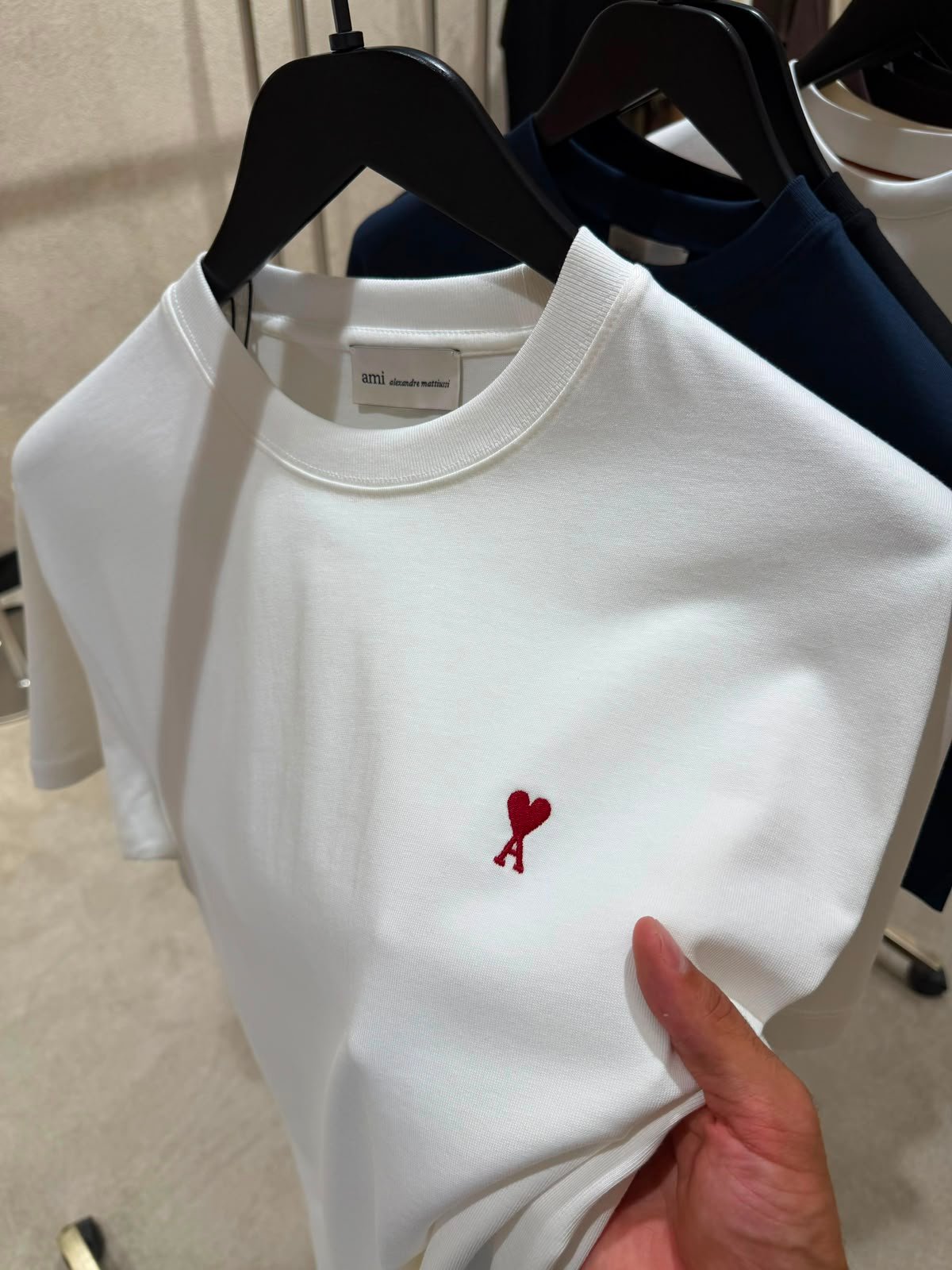 AMI Paris Ami de Coeur T-shirt - Image 6