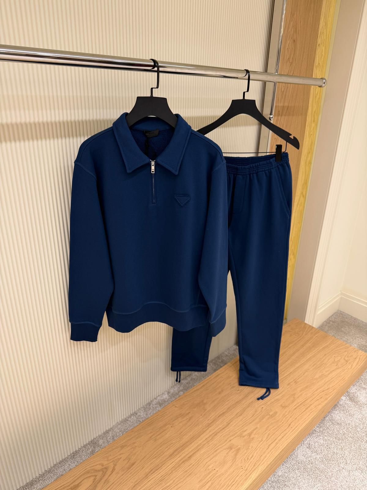 half-zip polo sweatshirt - Image 3