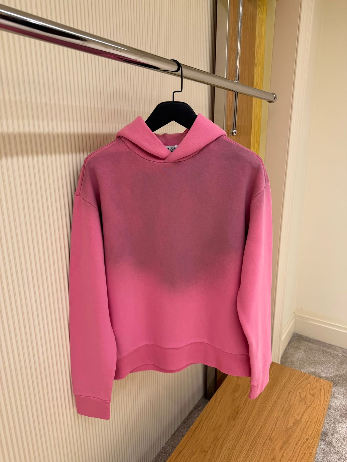 Acne Studios Fleece Logo Hoodie - Image 2