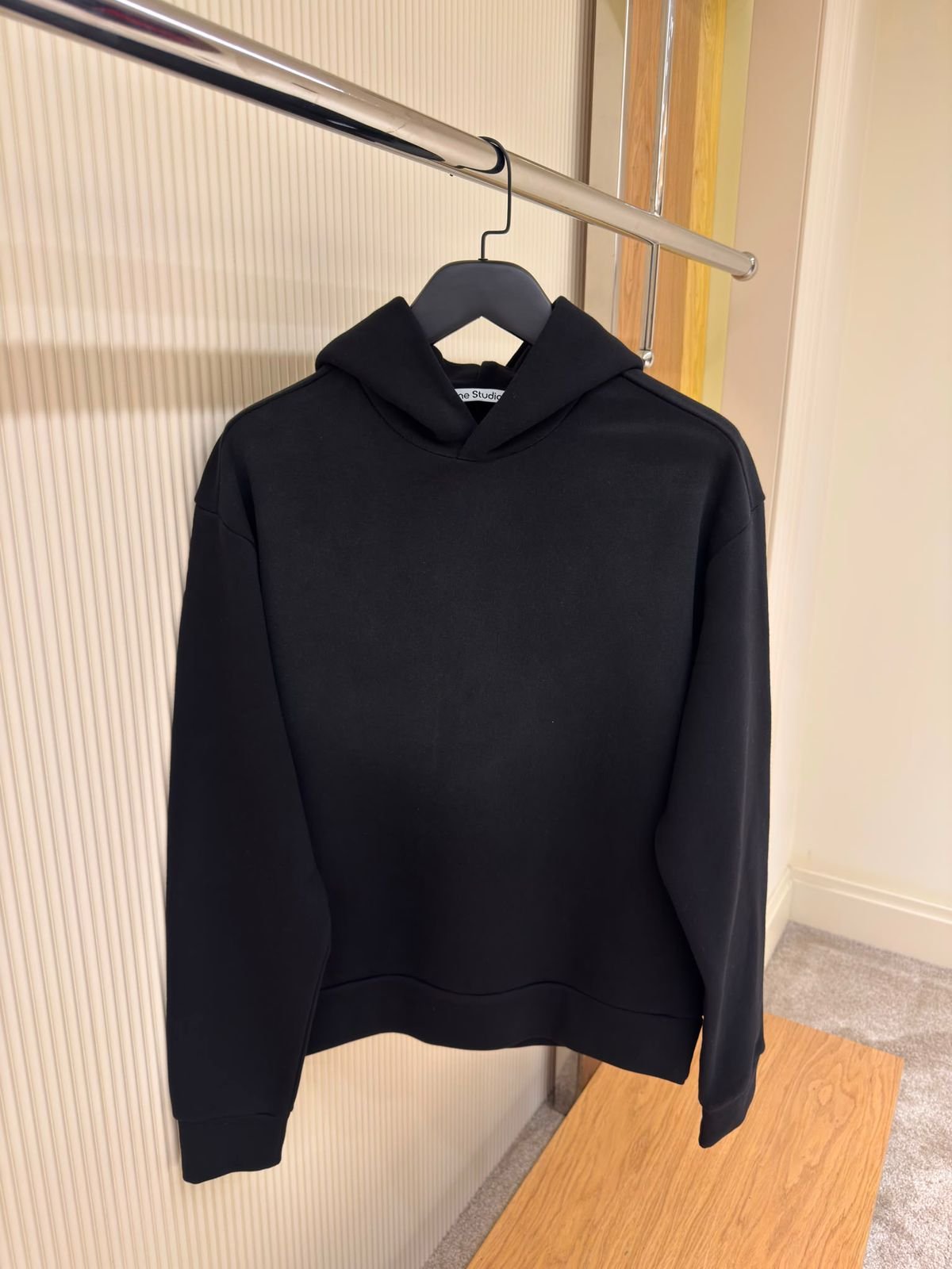 Acne Studios Fleece Logo Hoodie - Image 6