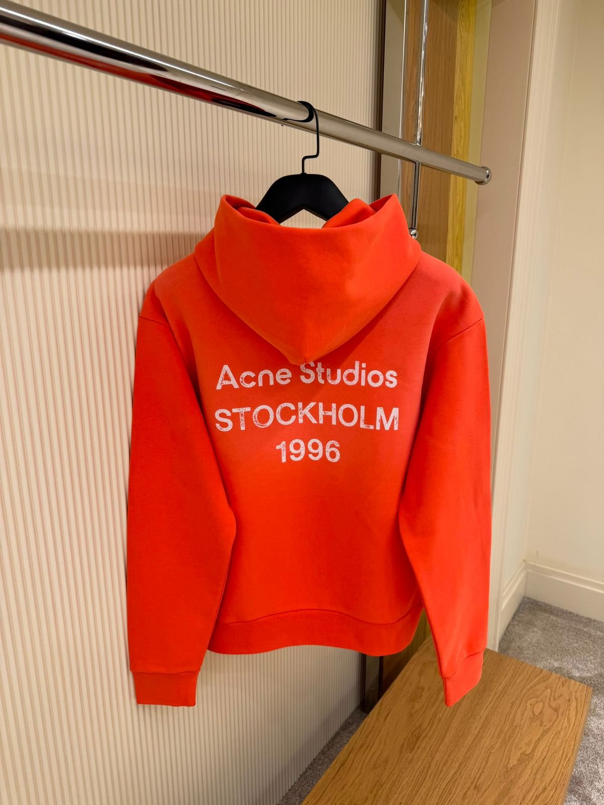 Acne Studios Fleece Logo Hoodie - Image 11