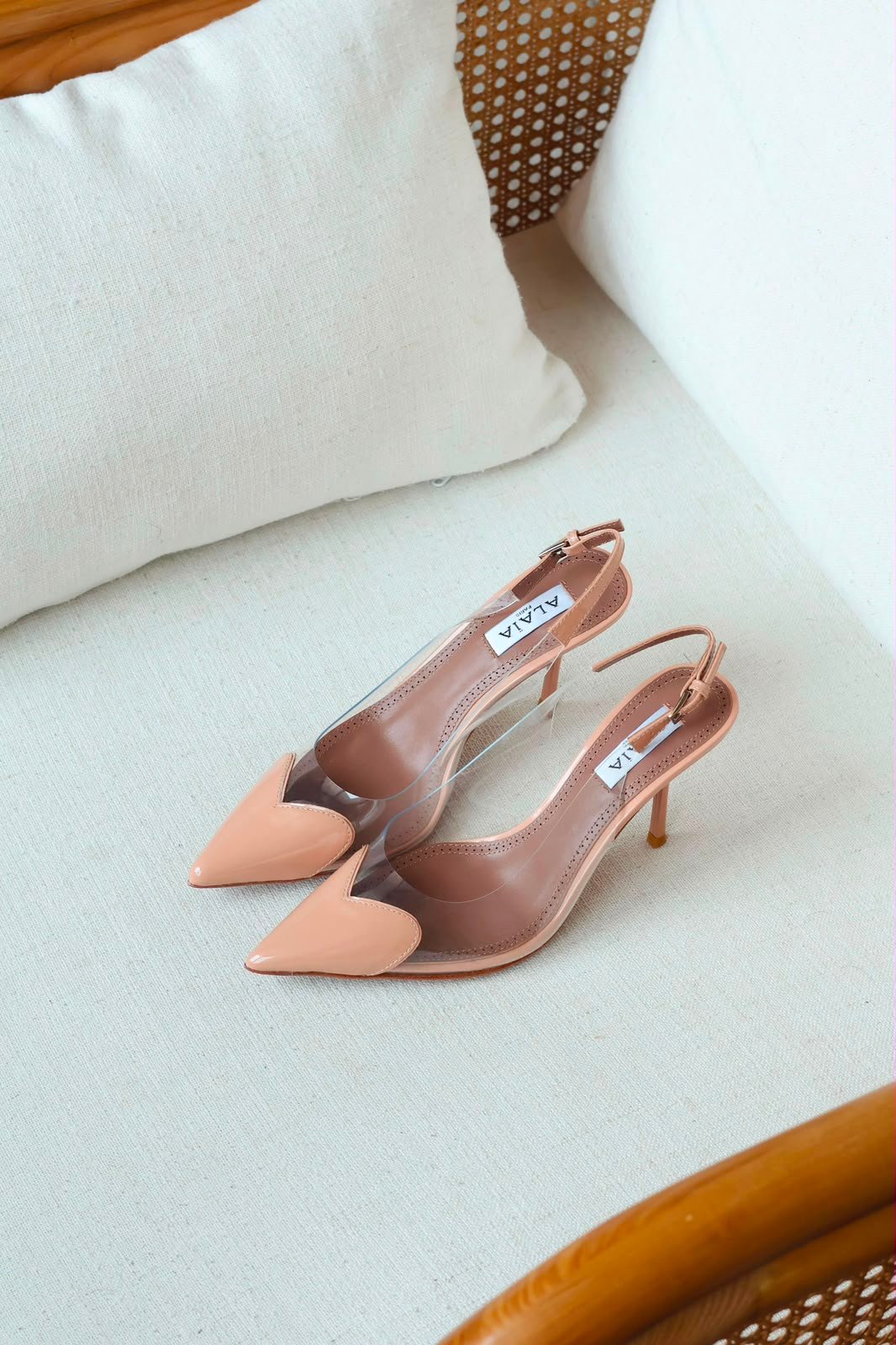 Alaïa Le Coeur Slingback Pumps - Image 2