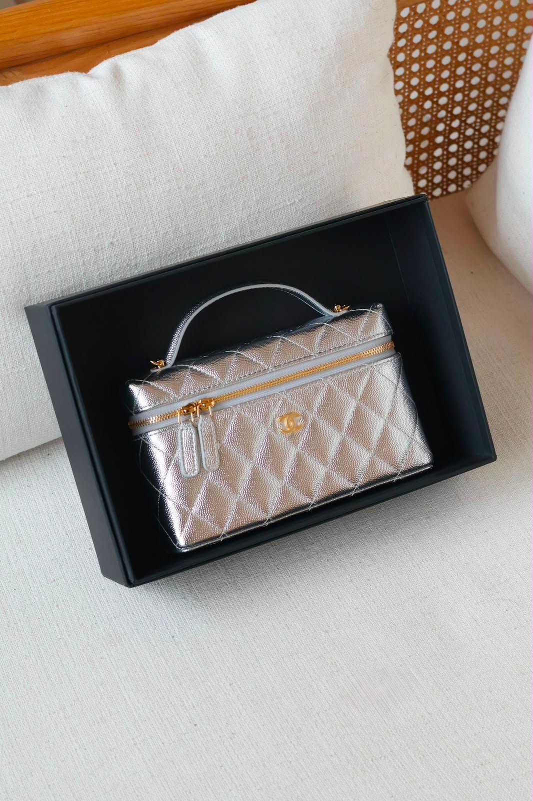 Chanel slim vanity bag