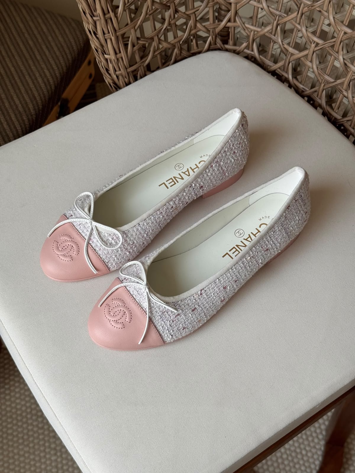 Chanel tweed ballerina - Image 2