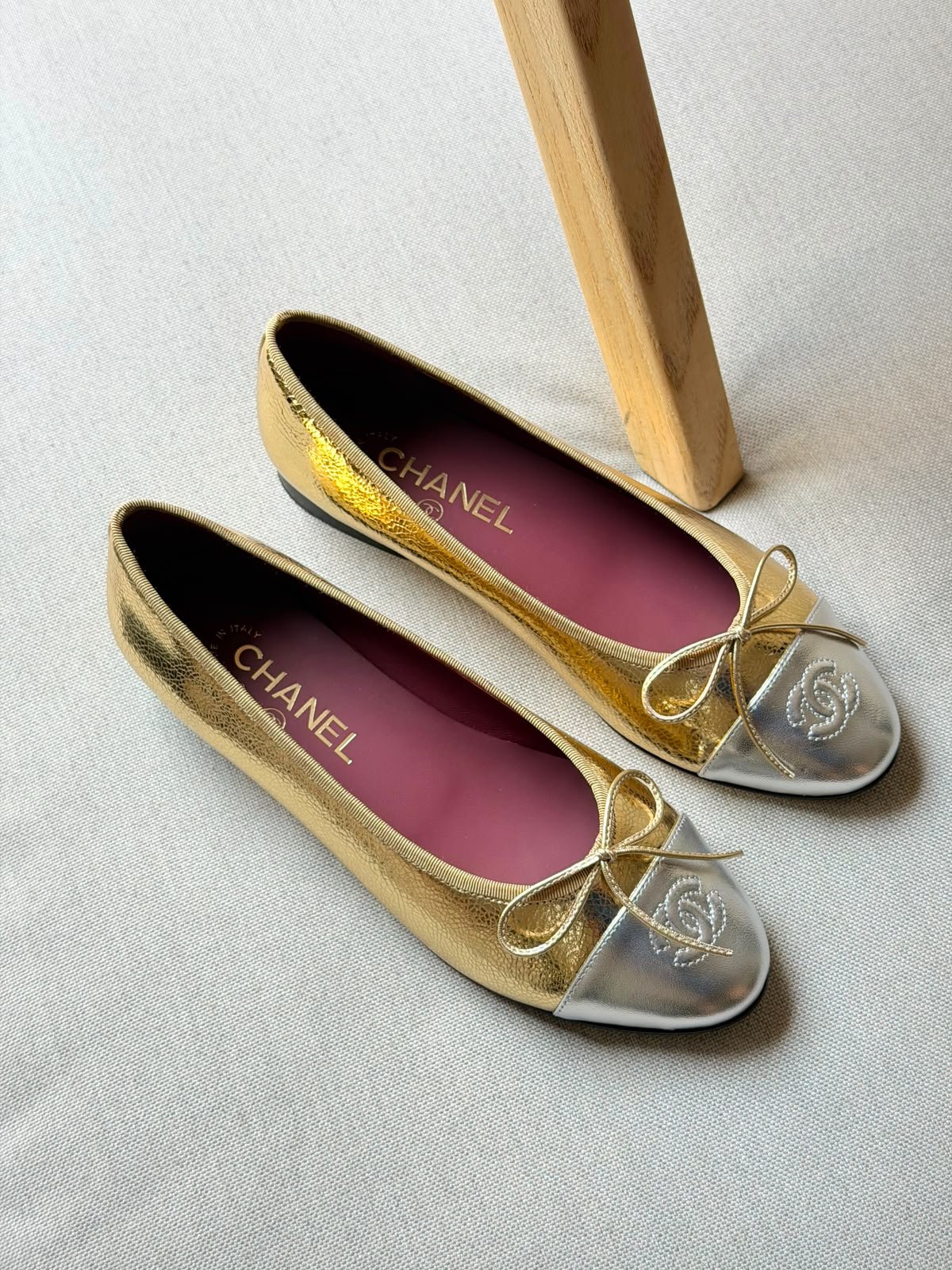 Chanel crackled ballet - Image 2