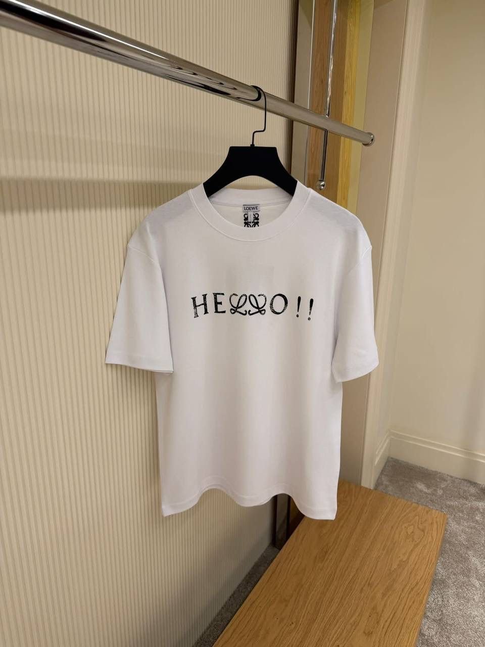 Loewe Hello Anagram Print T-Shirt