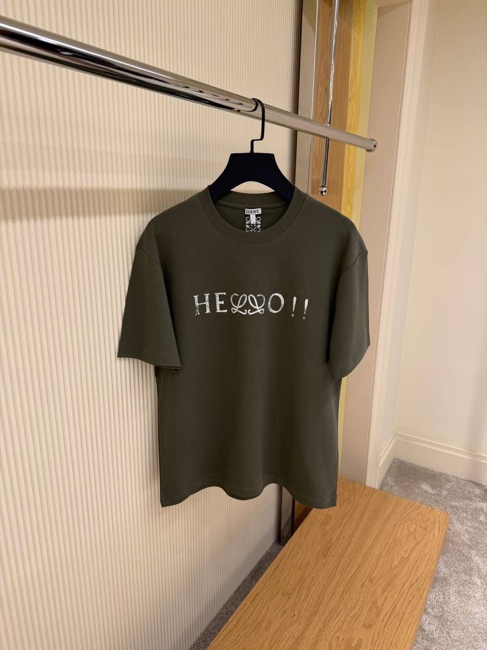 Loewe Hello Anagram Print T-Shirt - Image 4