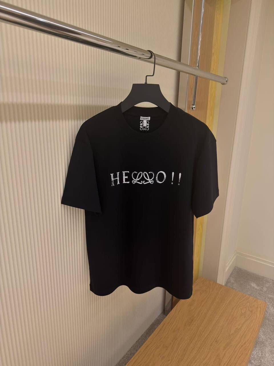 Loewe Hello Anagram Print T-Shirt - Image 3