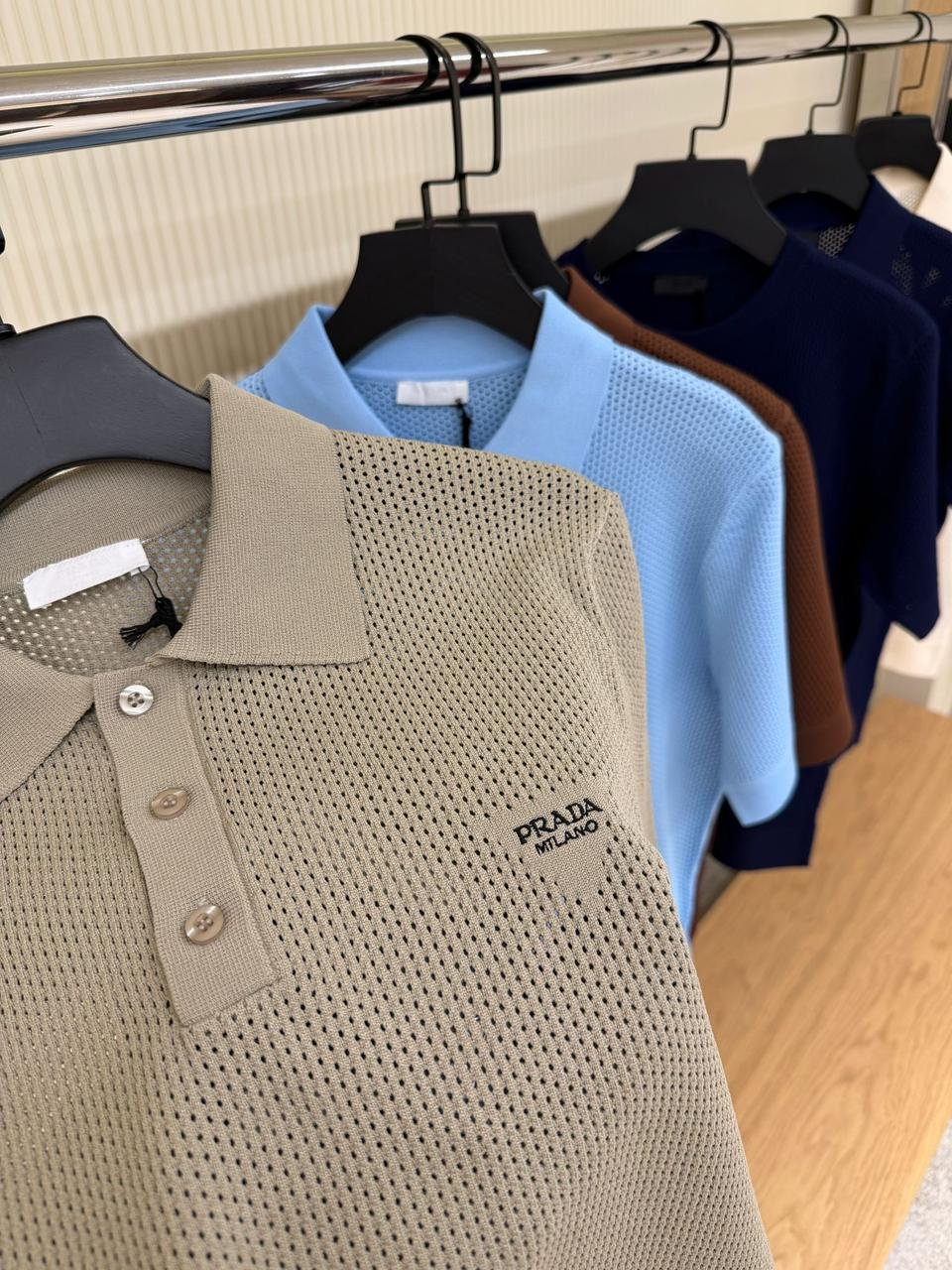 Prada Crochet Polo - Image 7