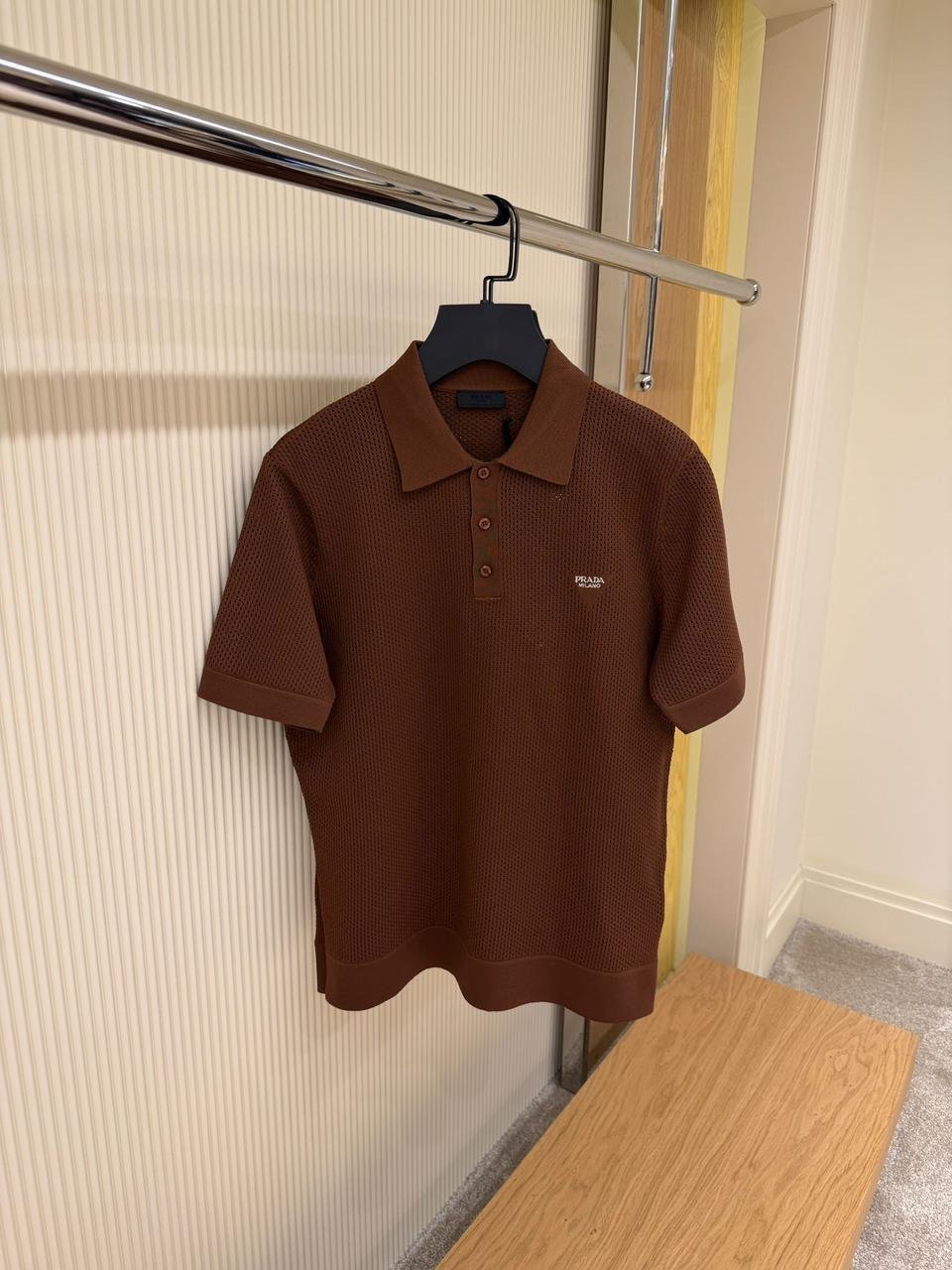 Prada Crochet Polo - Image 6