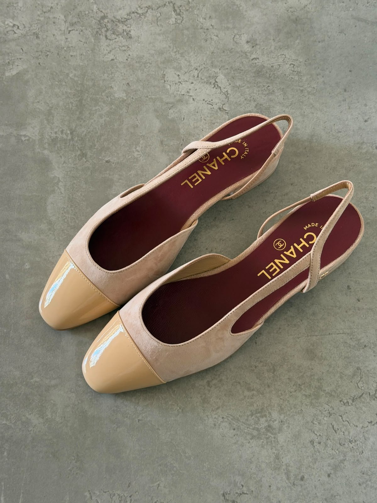 Chanel Suede flats