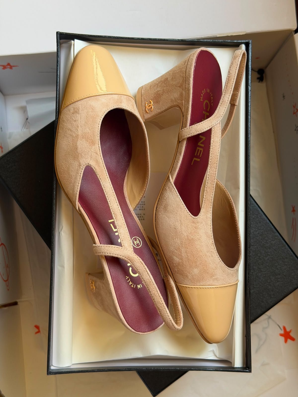 Chanel Suede heels