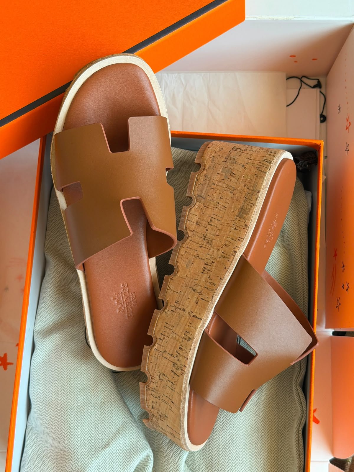 Hermès Eze 30 sandals - Image 6