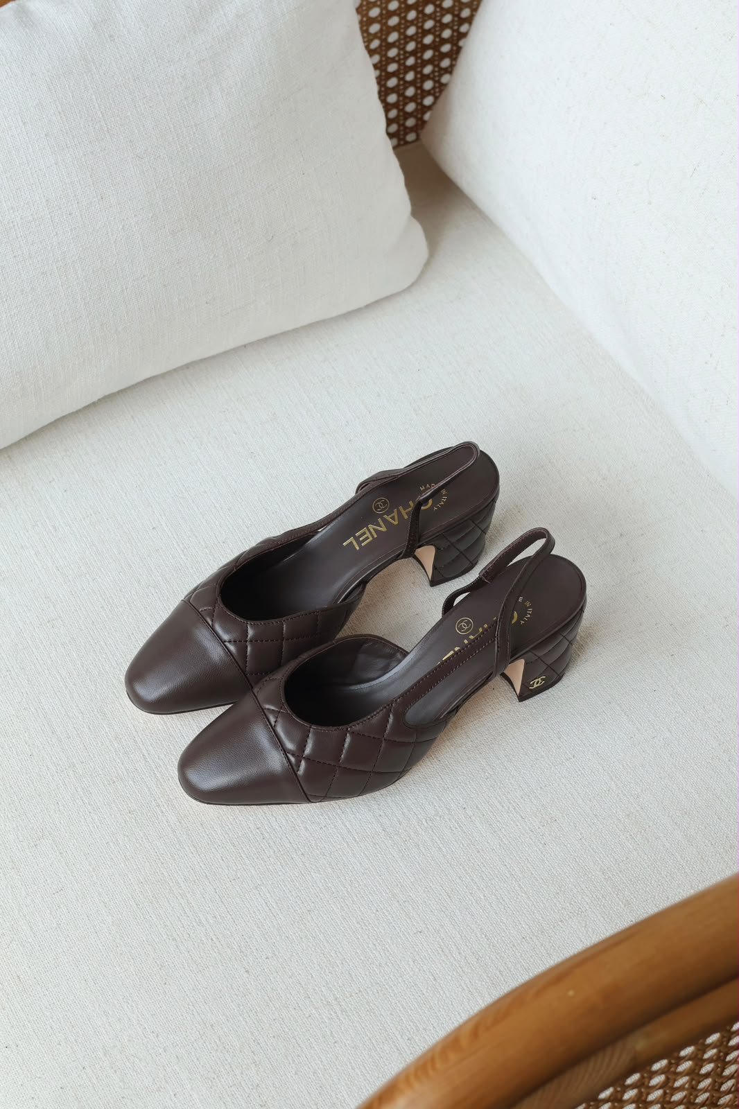 Chanel classic heels