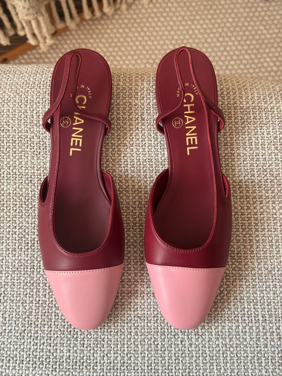Chanel slingback pumps flats - Image 2
